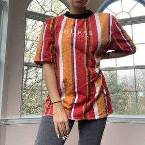 GUESS Originals Oversized Striped Tee